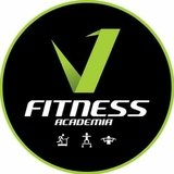 V Fitness Academia - logo