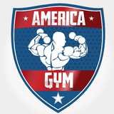 America Gym - logo